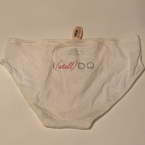Wedding panty by Victoria Secret